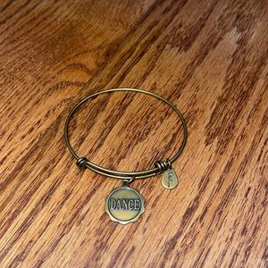 Bella Ryann “dance” charm bangle bracelet
